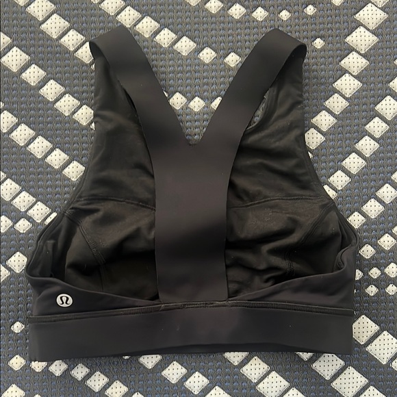 Lululemon Black Namaste Sports Bra - Picture 2 of 2